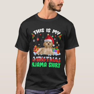 American Cocker Spanisch Lights Das ist meine Chri T-Shirt