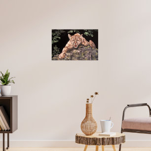 American Cougar Poster