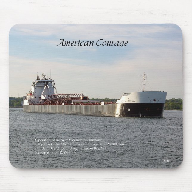 American Courage Mousepad (Vorne)