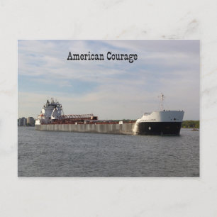 American Course Postcard Postkarte