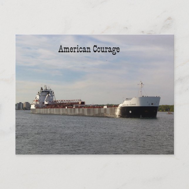 American Course Postcard Postkarte (Vorderseite)