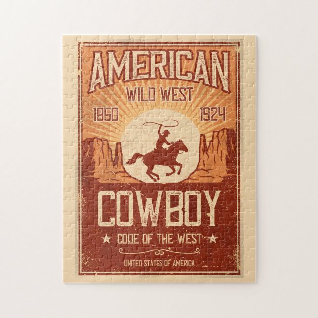 American Cowboy Wild West (Vertikal)