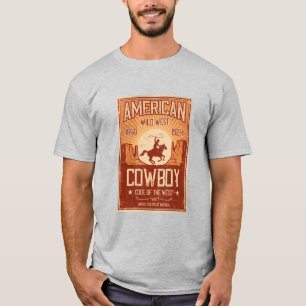 American Cowboy Wild West T-Shirt