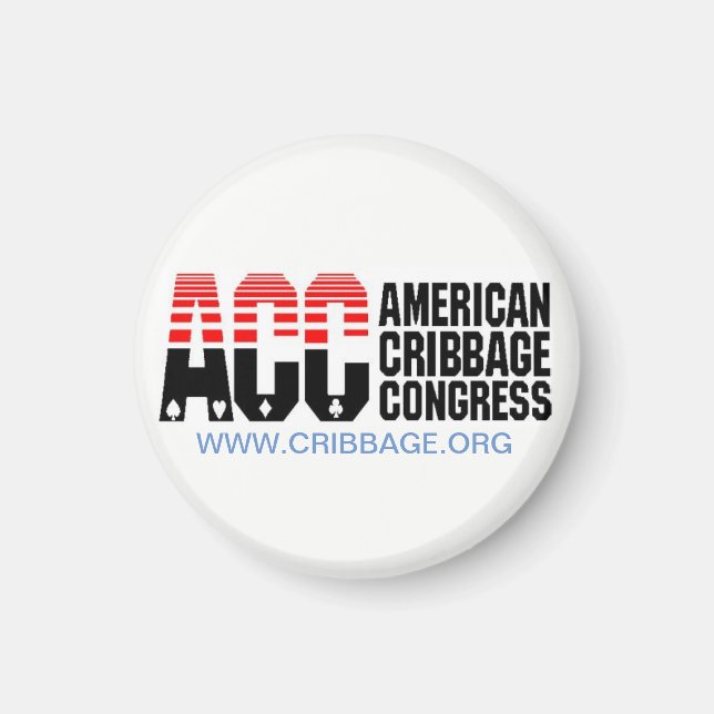 American Cribbage Congress Magnet (Vorne)