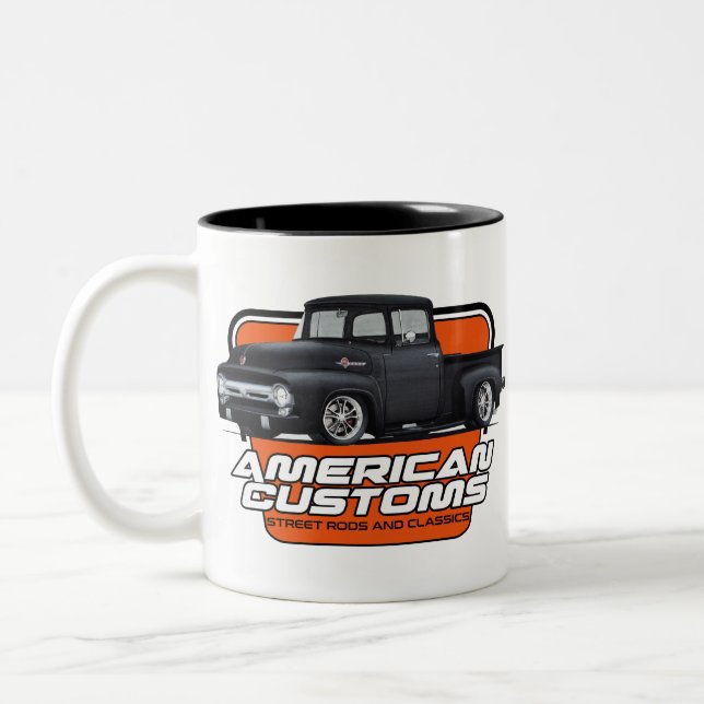 American Customs F100 Zweifarbige Tasse (Links)