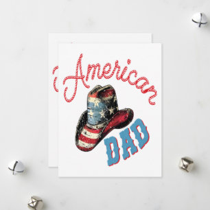 American Dad Cowboy  Feiertagskarte