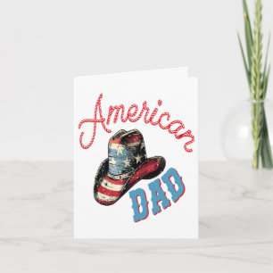 American Dad Cowboy Feiertagskarte