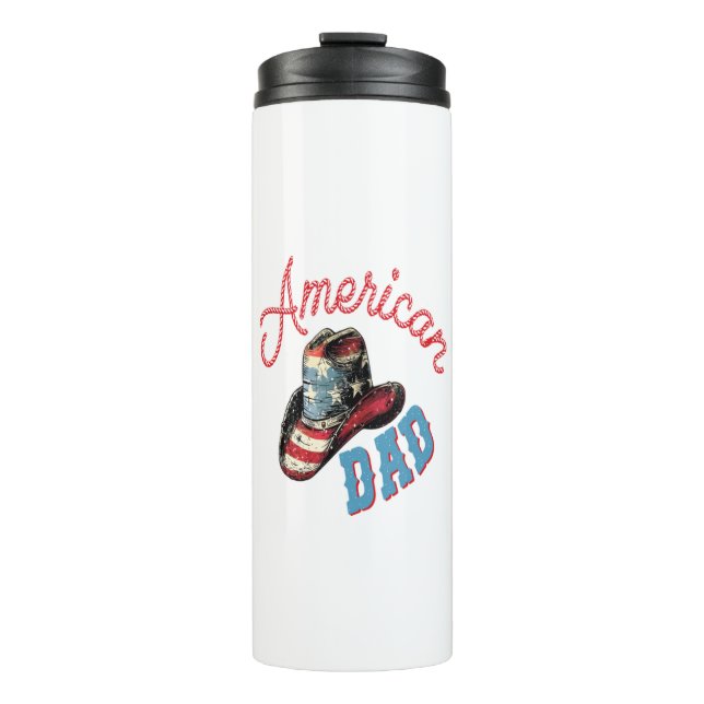 American Dad Cowboy  Thermosbecher (Vorderseite)