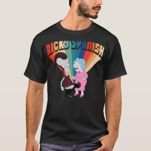 American Dad Ricky Spanish Tritt Alte Dame T-Shirt