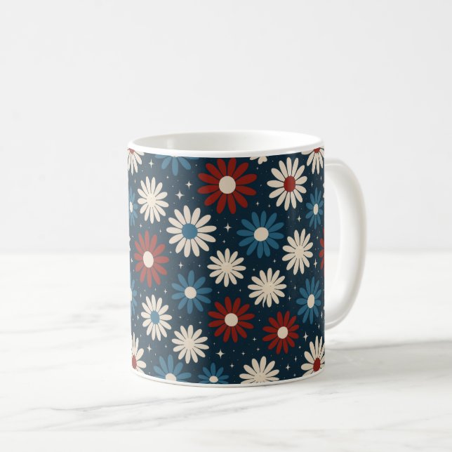 American Daisy's  Kaffeetasse (VorderseiteRechts)