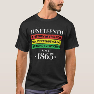 American Design for Black History Liebhaber T-Shirt