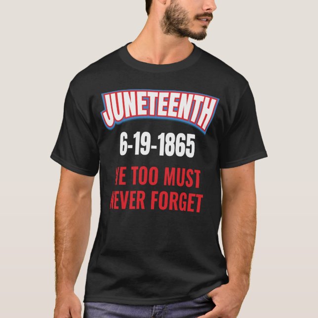 American Design for Black History Liebhaber T-Shirt (Vorderseite)