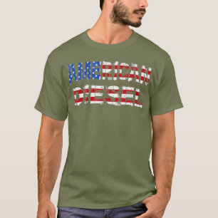 American Diesel Turbo Diesel Power Trucks Roll T-Shirt