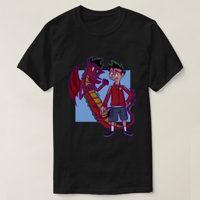 American Dragon Jake Long .png T-Shirt (Design vorne)