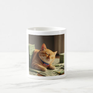 American Dream = Cat Nickerchen - Funny Cat Tasse