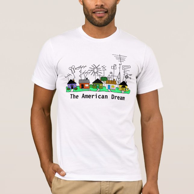 American Dream Ham Radio TShirt (Devant)