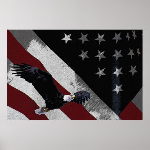 American Eagle 36 x 24 Poster