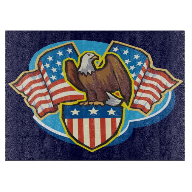 American Eagle Cutting Board Schneidebrett (Vorderseite)