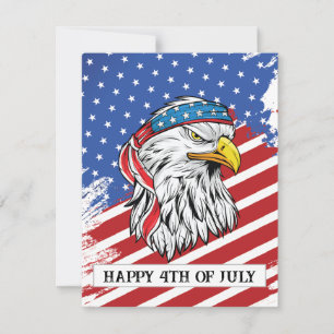 American Eagle Feiertagskarte