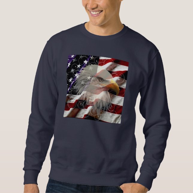 American Eagle Flag Shirt (Vorderseite)