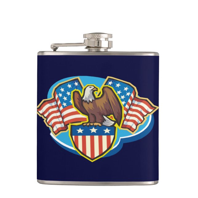 American Eagle Flask Flachmann (Vorderseite)