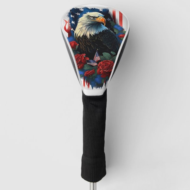 American Eagle Golf Headcover (Vorderseite)