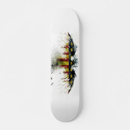 American Eagle Grunge Custom Pro Park Board Skateboard