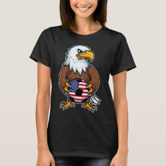 American Eagle Holding Soccer Ll Spieler _1 T-Shirt