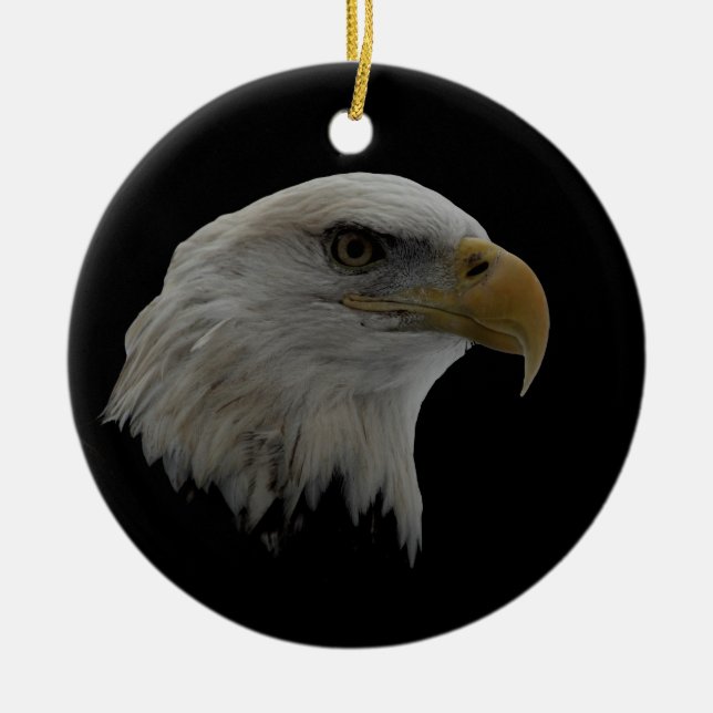 American Eagle Leadership Motivierend Keramik Ornament (Vorne)