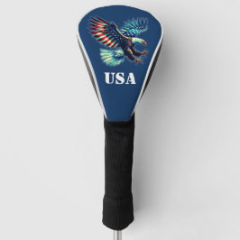 American Eagle Patriotic USA Golf Headcover