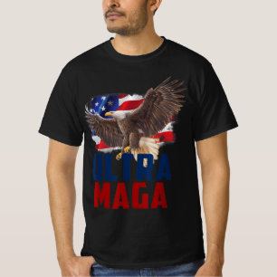American Eagle Patriotic Vathers Day Ultra MAGA Fl T-Shirt