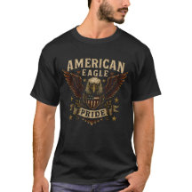 American Eagle Pride – Kühnes USA-Freiheitsshirt