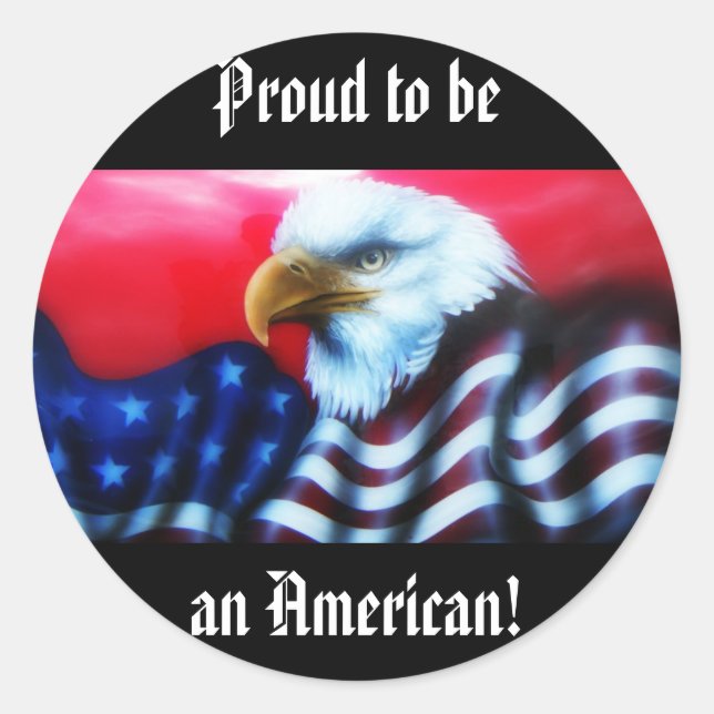 American Eagle Sticker (Vorderseite)