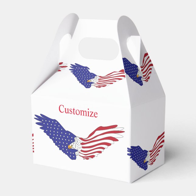 American Eagle Thunder_Cove Patriotic 4. Juli Geschenkschachtel (Vorderseite)