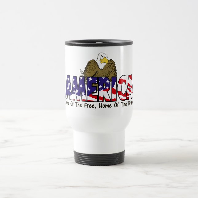American Eagle Travel Mug (Centre)