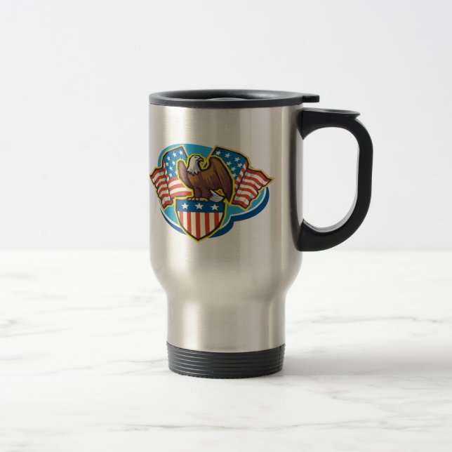 American Eagle Travel Mug Reisebecher (Rechts)