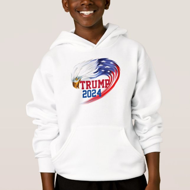 American Eagle Trump 2024 Hoodie (Vorderseite)