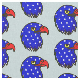 American Eagle USA Flag Red Blue White Stars Stoff