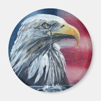 American Eagle Weeps Magnet