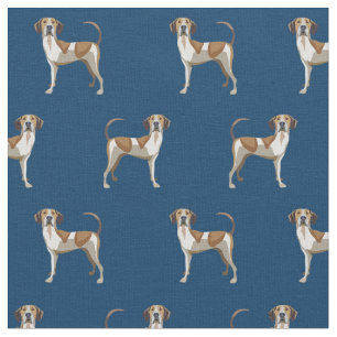 American English Coonhound dog marine Stoff