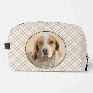 American English Coonhound Redtick Painting Dog Waschbeutel