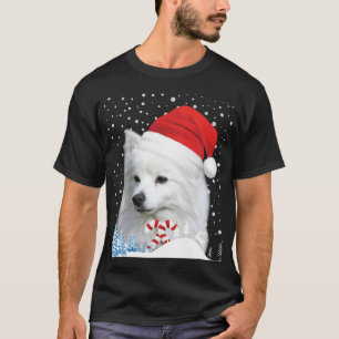 American Eskimo Chien laide Sweat de Noël Père Noë