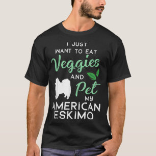 American Eskimo Dog Cigar Liebhaber Xmas Birthda T-Shirt