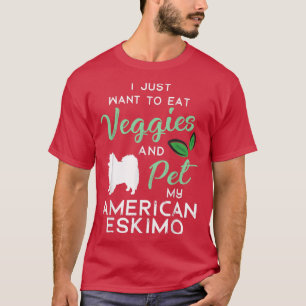 American Eskimo Dog Cigar Liebhaber Xmas Birthda T-Shirt
