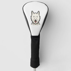 American Eskimo Dog Golf Headcover