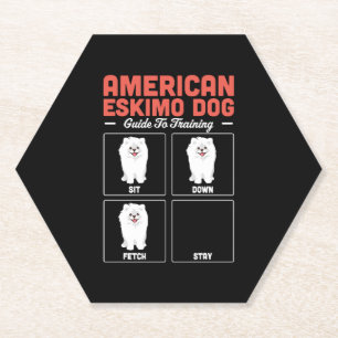 American Eskimo Dog Guide Untersetzer