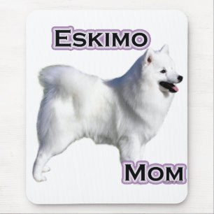 American Eskimo Dog Mama 4 Mousepad