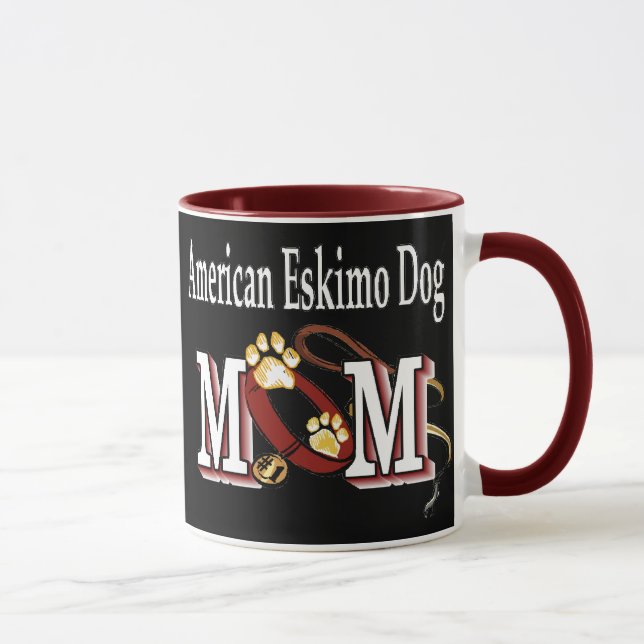 American Eskimo Dog MAMA Tasse (Rechts)