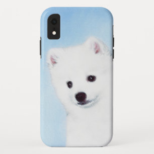 American Eskimo Dog Painting - Original Dog Art Case-Mate iPhone Hülle