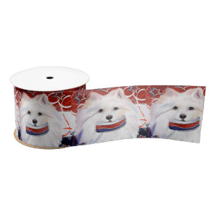 American Eskimo Dog Satinband